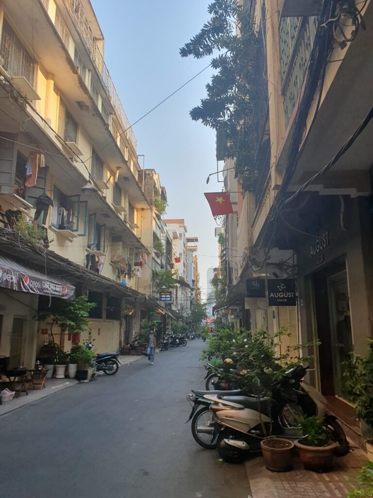 street in ho chi minh